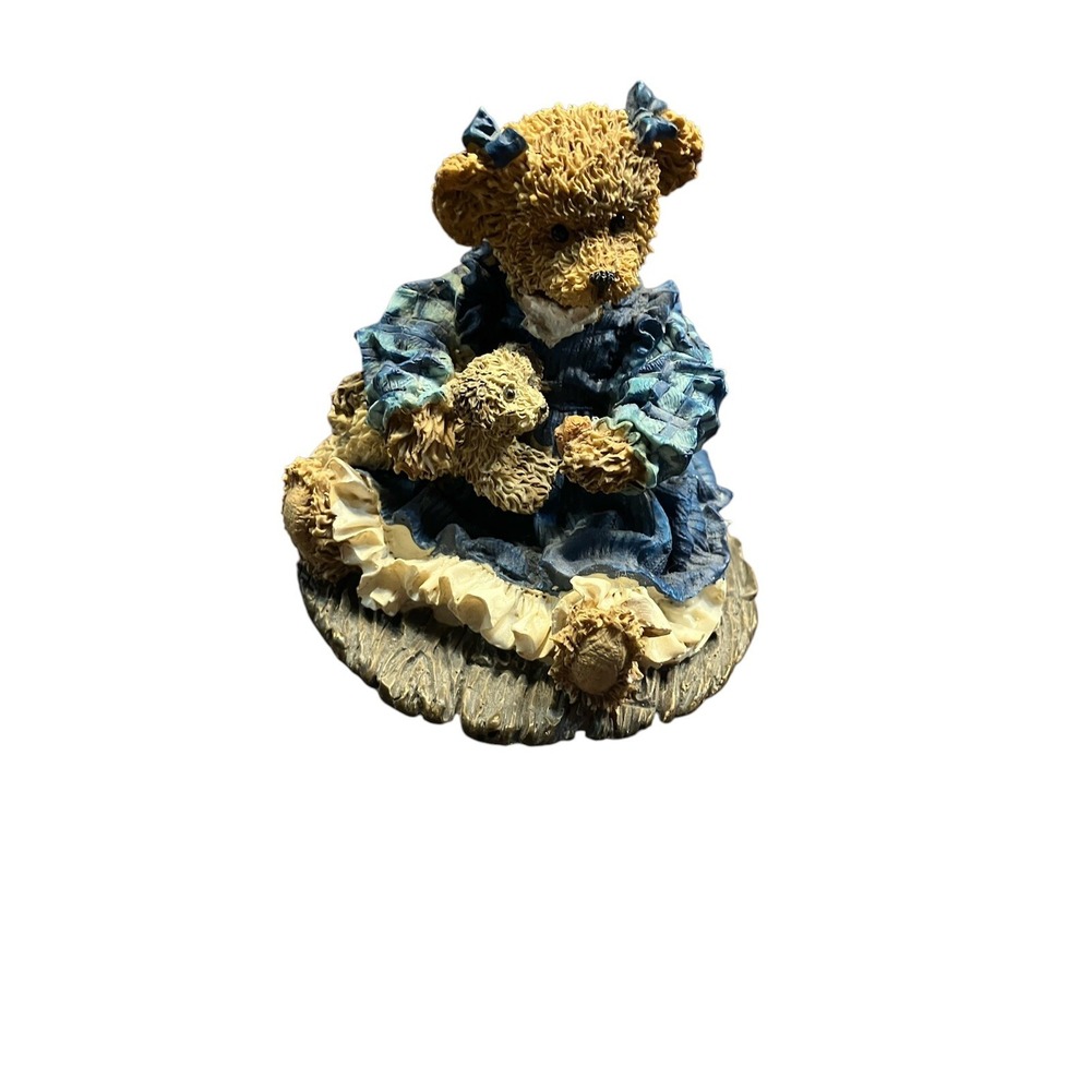 Cottage Collectibles Teddy Bear "Robin & Rover Sharing" Mary Holstad (CC2026)